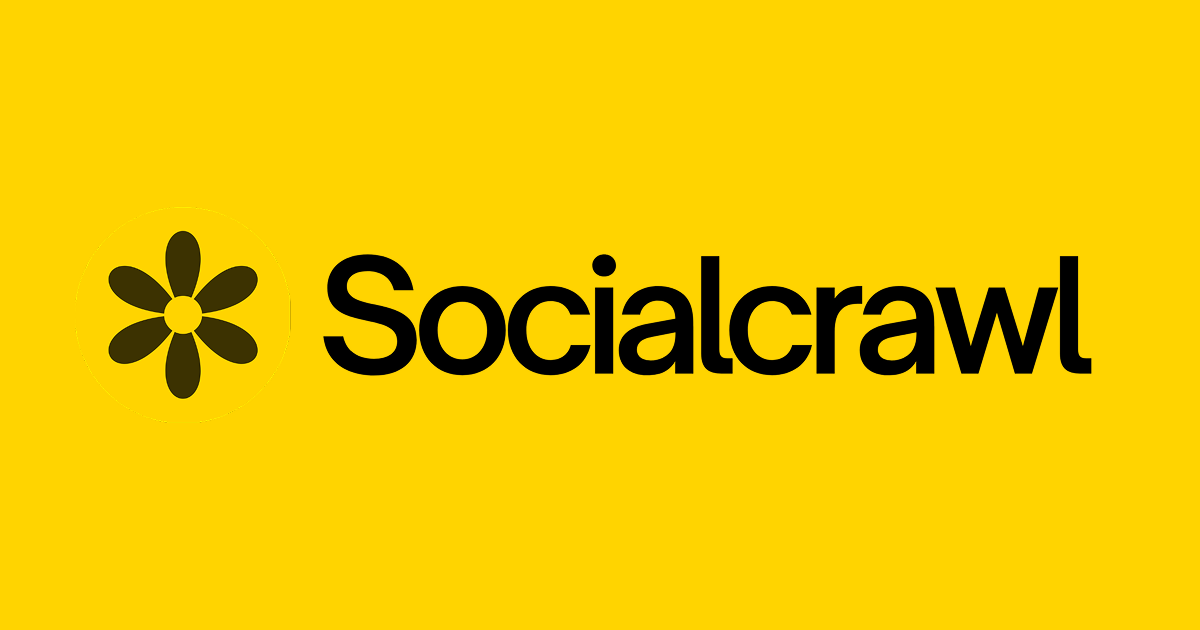 www.socialcrawl.dev image